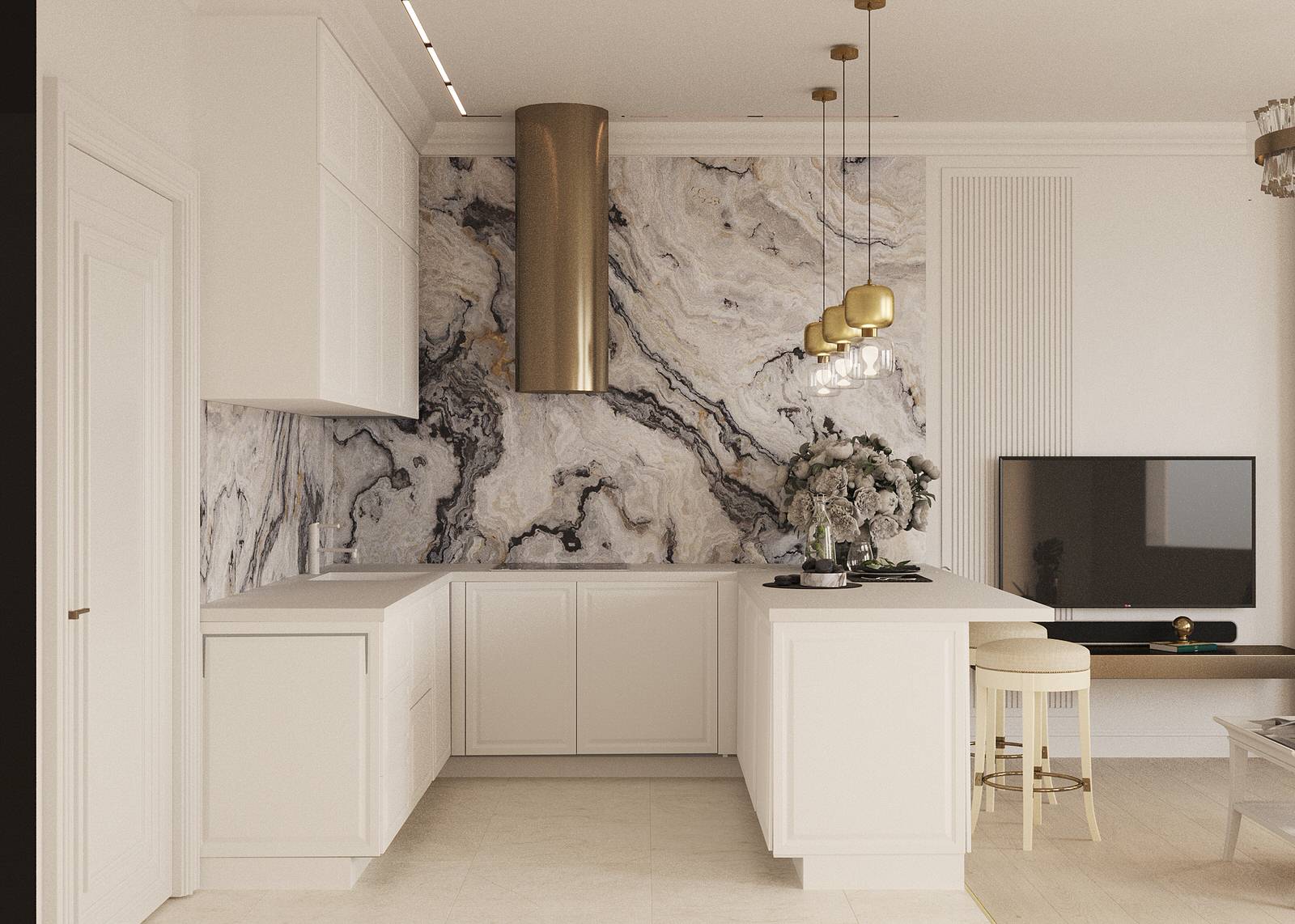 Кухня-гостиная