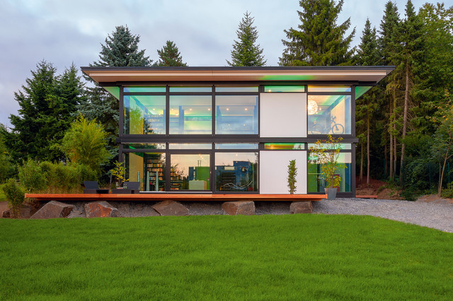 HUF HAUS Modum 7:10 FD contemporain-facade