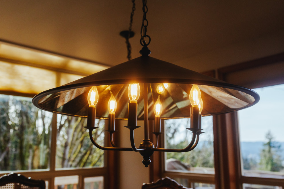 Inspiration for a rustic home design remodel in Seattle
