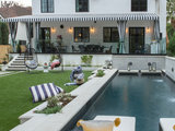 Eclectic Pool by Breeze Giannasio Interiors