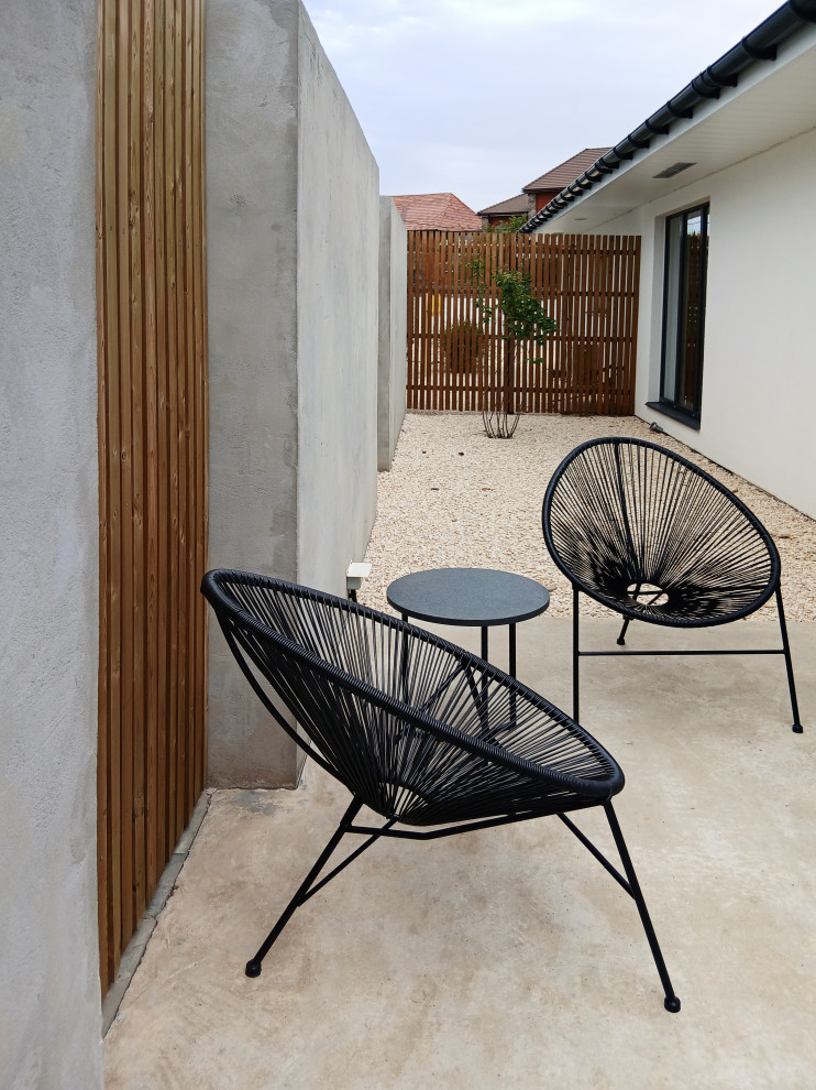 Реализованный дизайн-проект дома +ландшаф 160м2 в Волгограде, поселок Латошинка