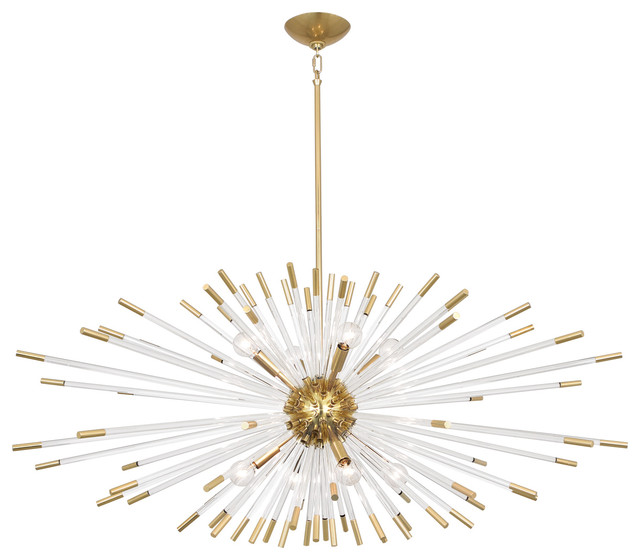 Robert Abbey Andromeda Pendant Br Xl Oval 45 5 X 20 Robert Abbey Andromeda Pendant Br Xl Oval 45 5 X 20