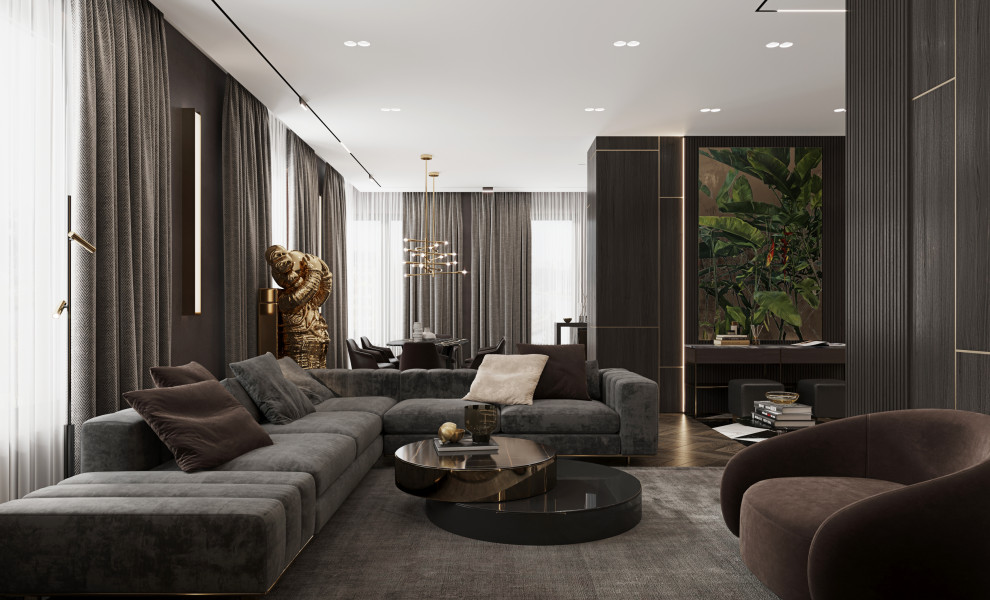 Дизайн-проект квартиры с терассой в ЖК «Futurist»