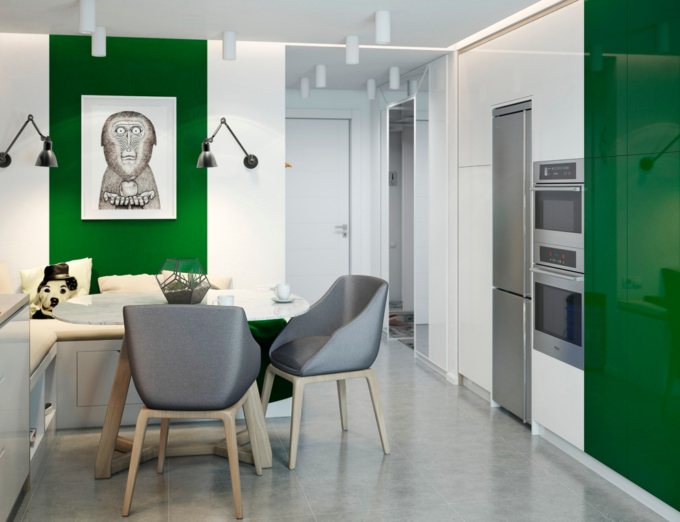 Проект однокомнатной квартиры для молодого человека.