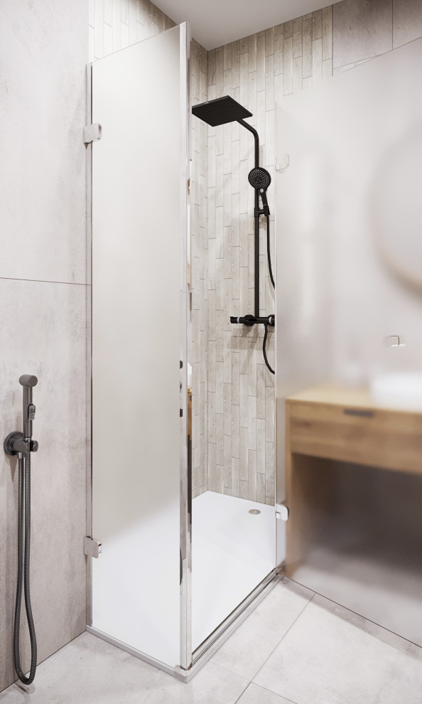 Проект квартиры "Ecoline", душевая