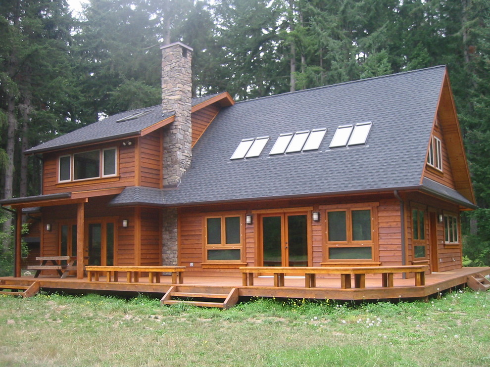 Дома из клееного бруса кедр