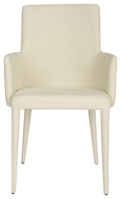 Safavieh Summerset Arm Chair, Safavieh Mid Century Dining Baltic White Chairs