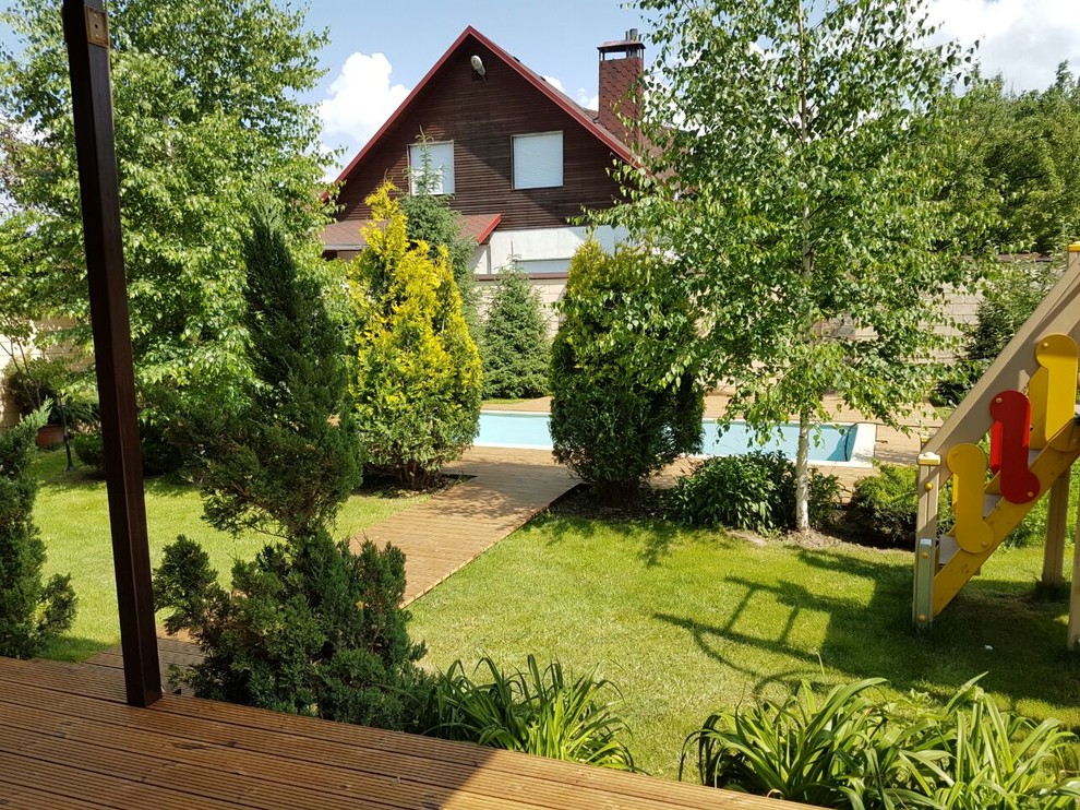 Терраса из термососны (г. Алматы)