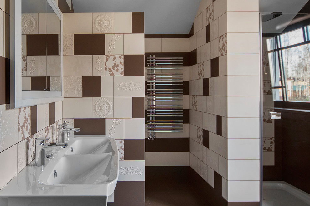 Дом из бруса в поселке Гавриково. Санузлы.