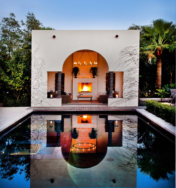Mediterranean Pool mediterranean-swimming-pool-and-hot-tub