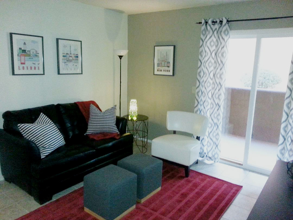 Example of a minimalist home design design in Phoenix