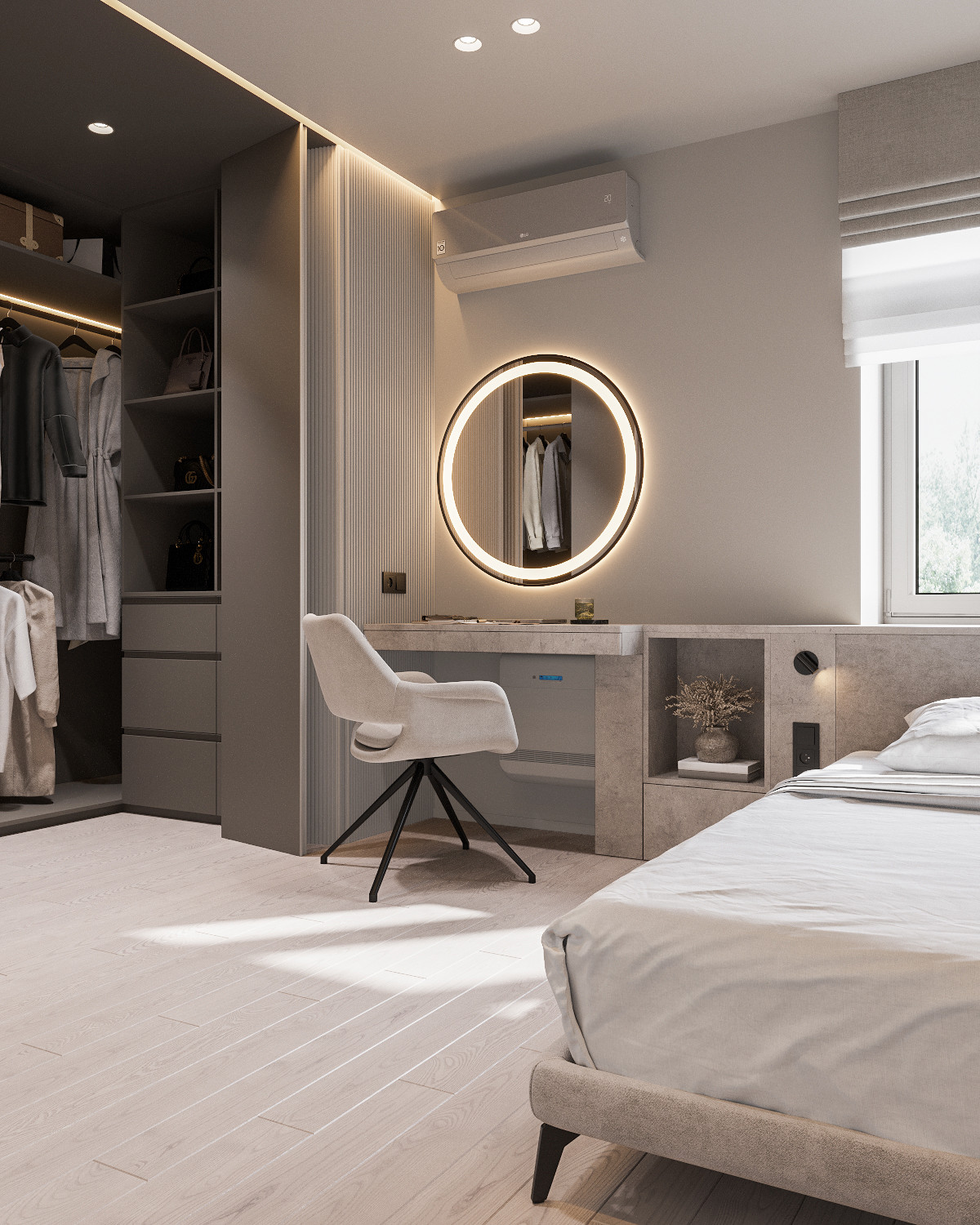 Дизайн квартиры 140м² в Красноярске, ЖК "Александровский"