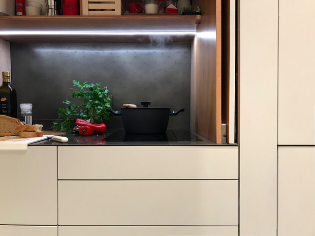aVOID tiny house contemporary-kitchen