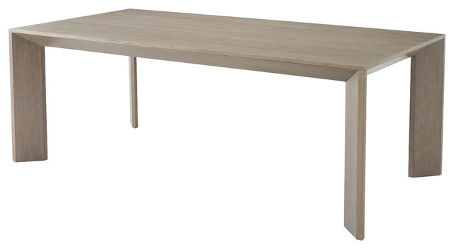 Theodore Alexander Decoto Cerused Oak Rectangular Dining Table Small Theodore Alexander Decoto Cerused Oak Rectangular Dining Table Small