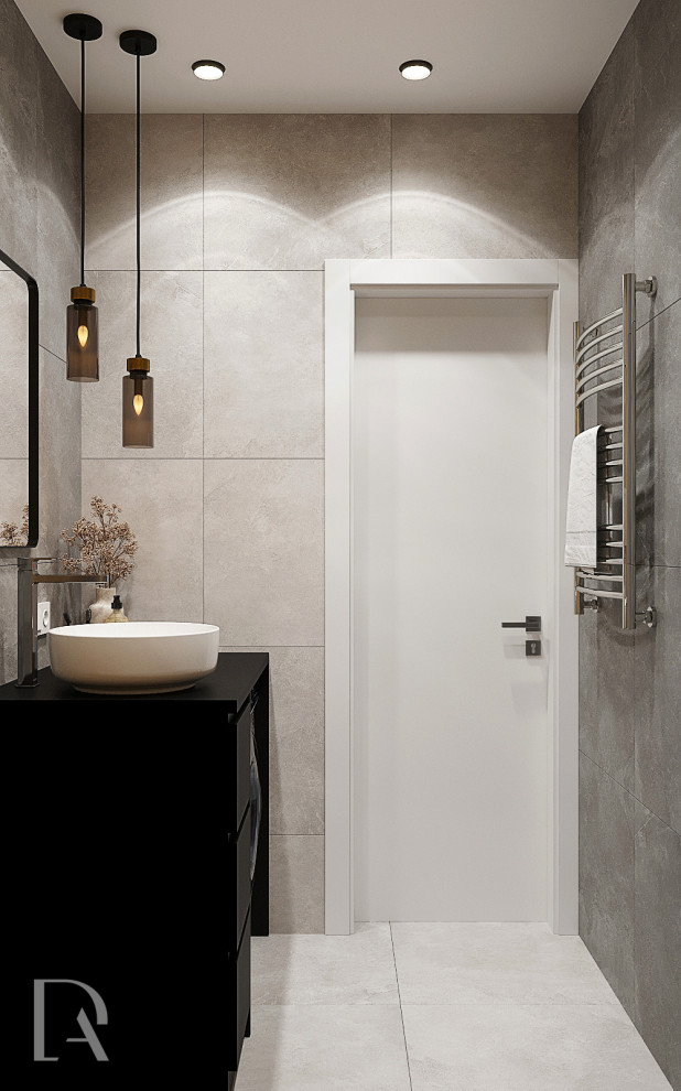 Санузел с душевой 3 м2