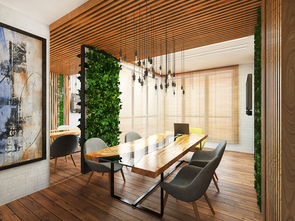 Офисы в стиле "Лофт" с яркими акцентами.