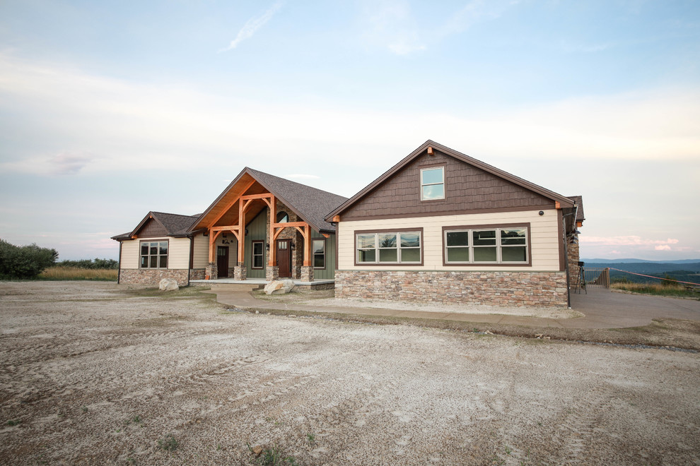 Custom Home: New Construction Timber Frame