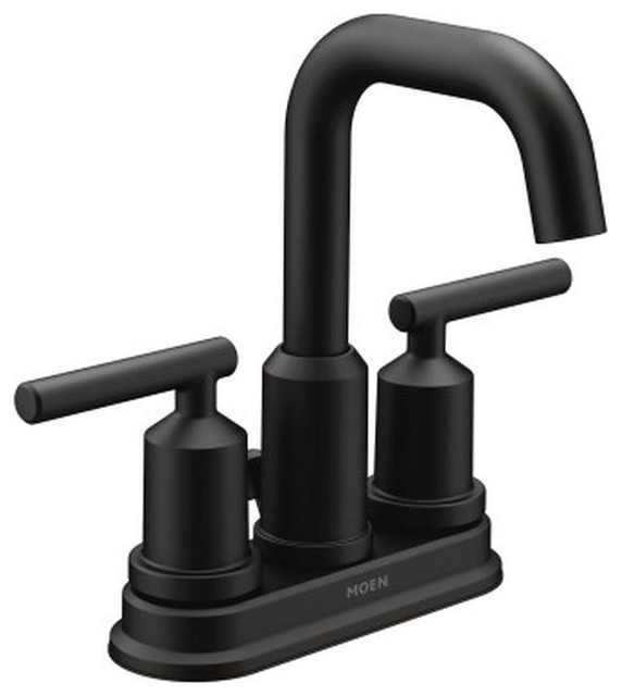 Moen Gibson 1.2 GPM High Arc Bathroom Faucet - Contemporary - Bathroom