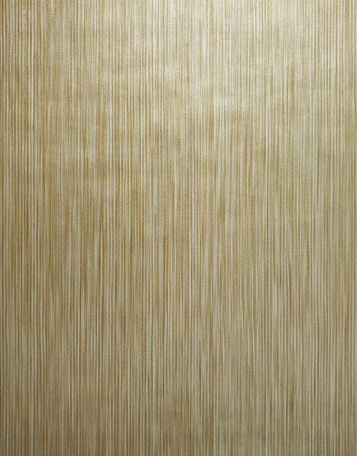 Wallpaper Brass metallic Gold Textured faux grasscloth Contemporary
