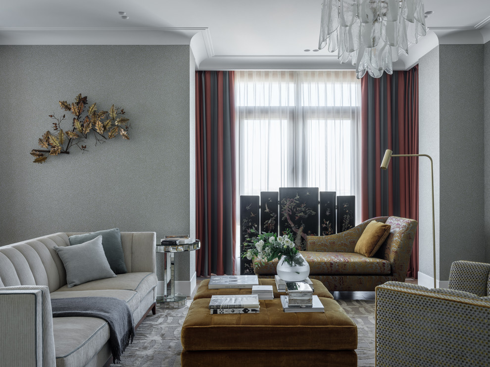 Интерьер с элементами ар-деко