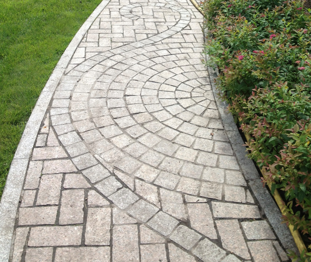 Укладка мощения