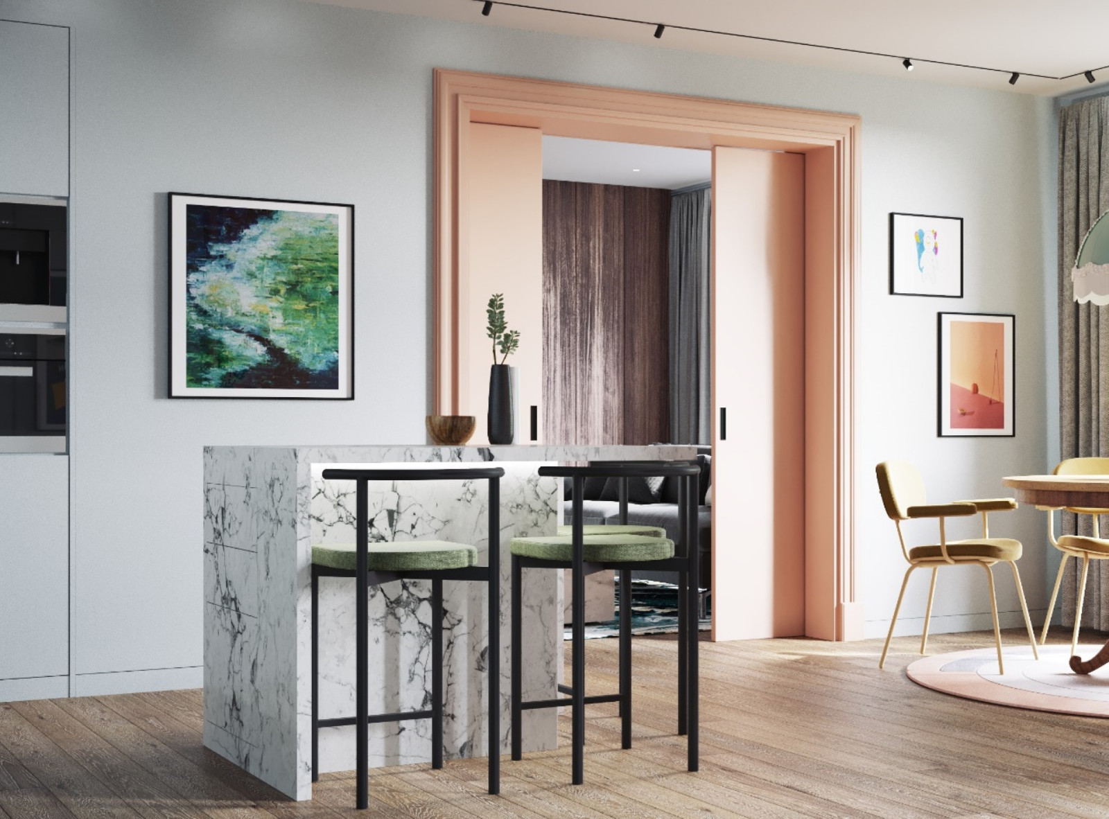 Проект интерьера квартиры "Equality"