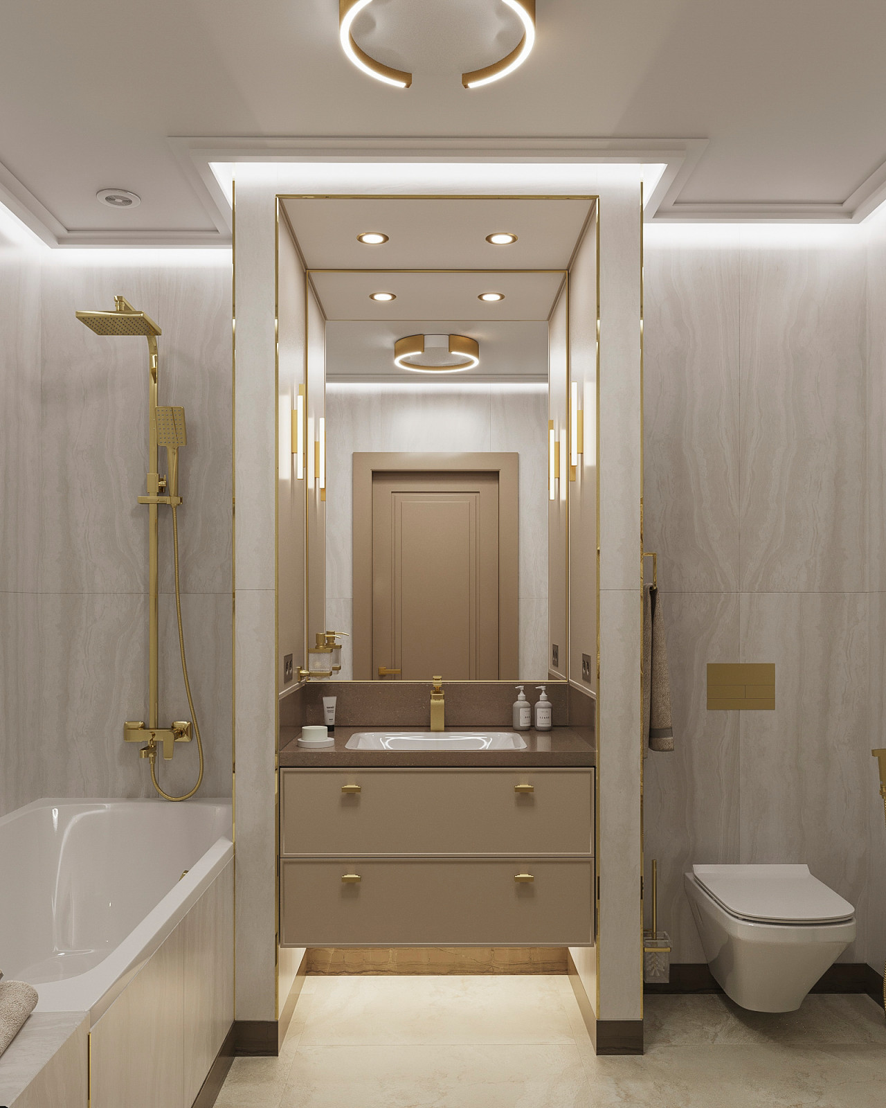 Кашемир беж. Квартира 130 кв.м. на Зоологической ул.