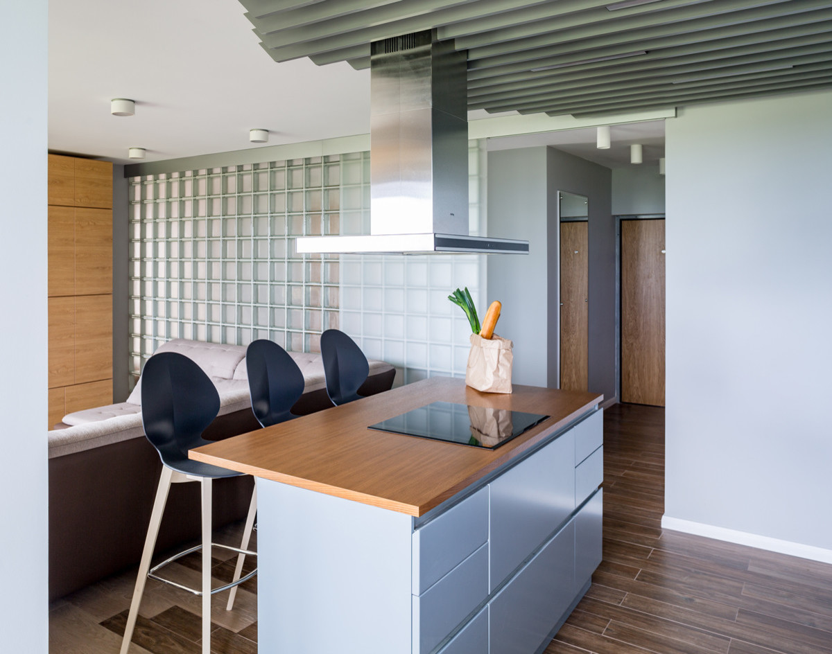 Фрагмент кухни-гостиной