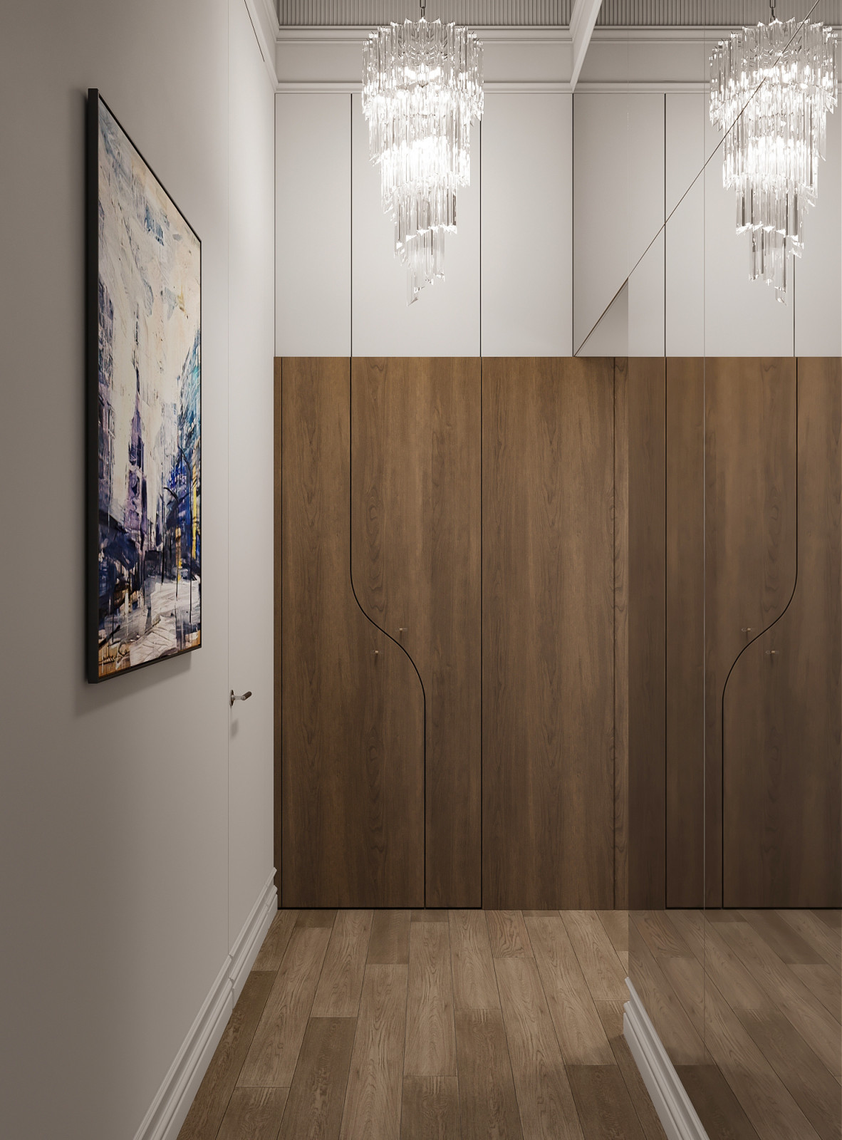 ДИЗАЙН ДВУХУРОВНЕВОГО ПЕНТХАУСА В ЖК "NOW"