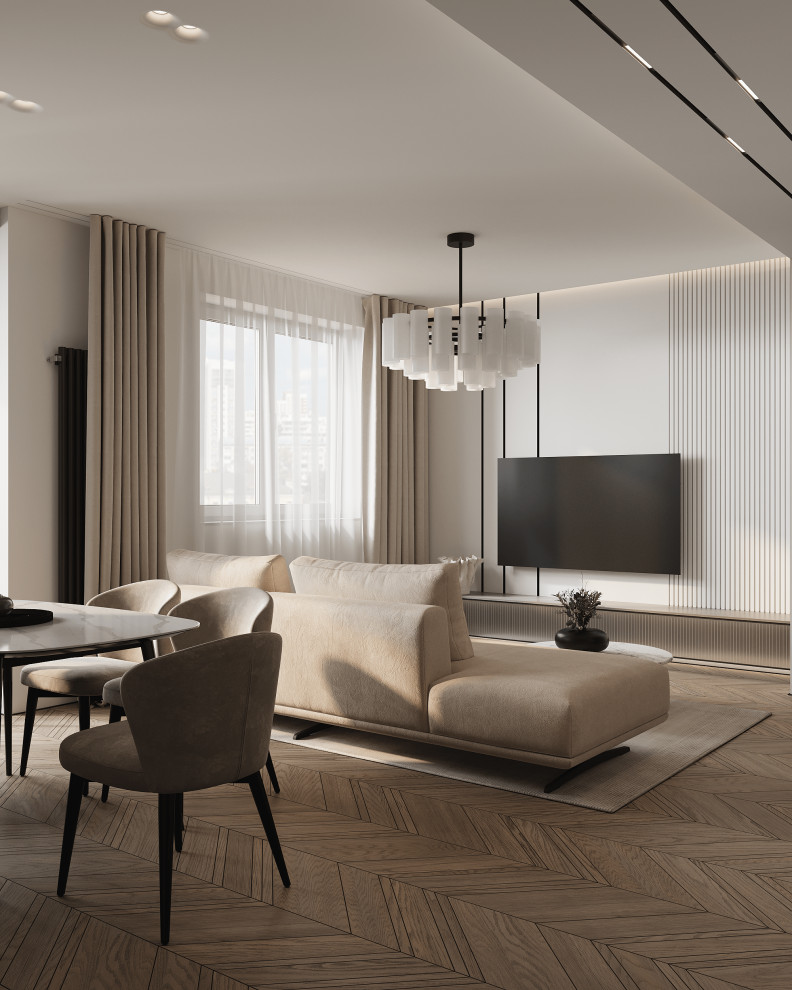 Современная квартира для молодой семьи