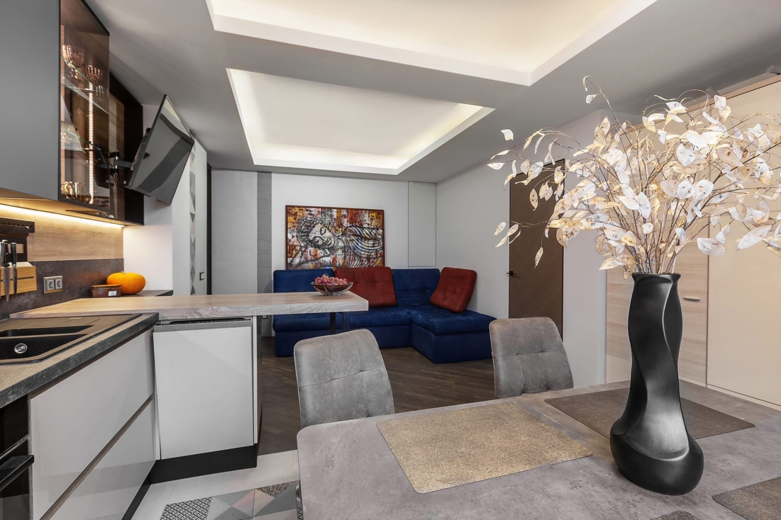 Краска Little Shop of Colors в проекте квартиры от Ярославны Подолицкой