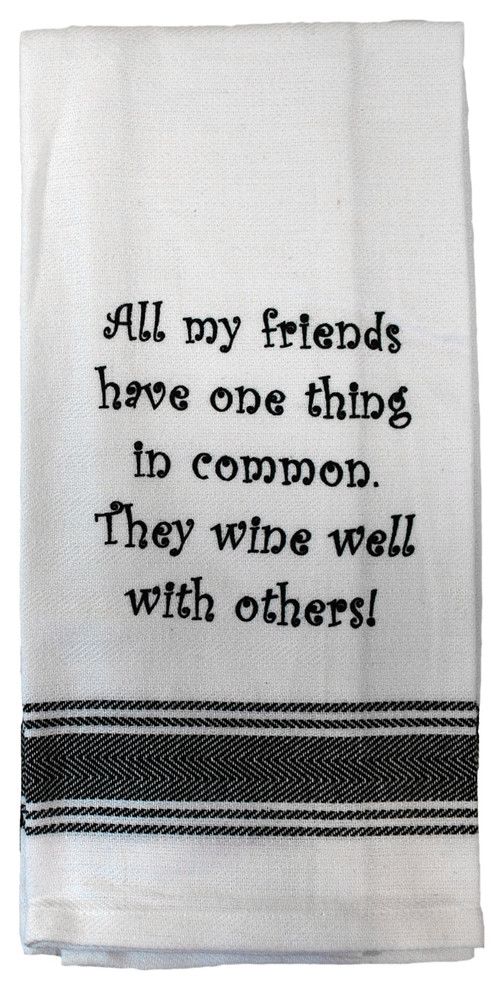 Wine Well With Others, Kitchen Towel