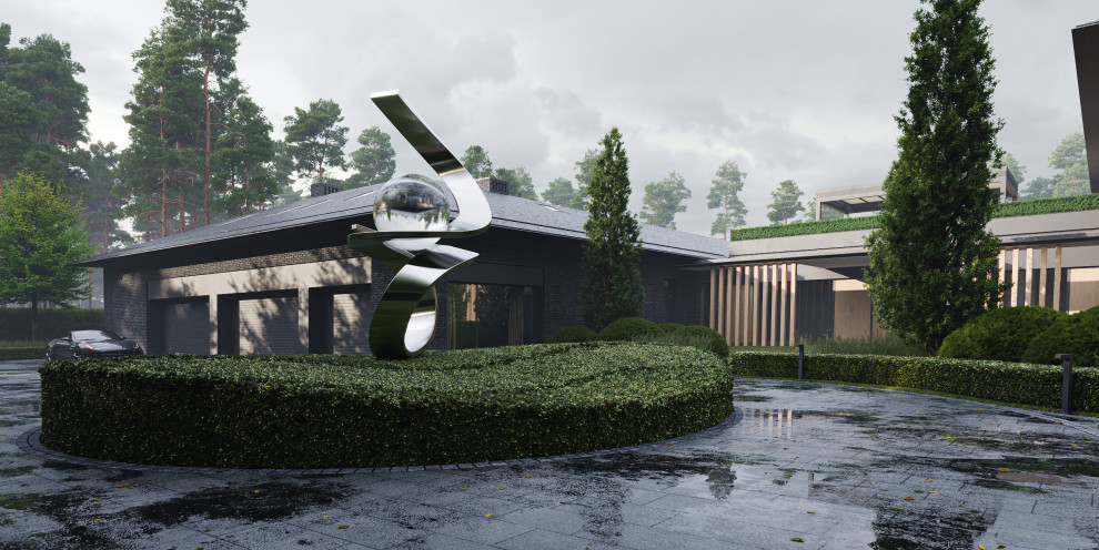 Частный сад в Московской области