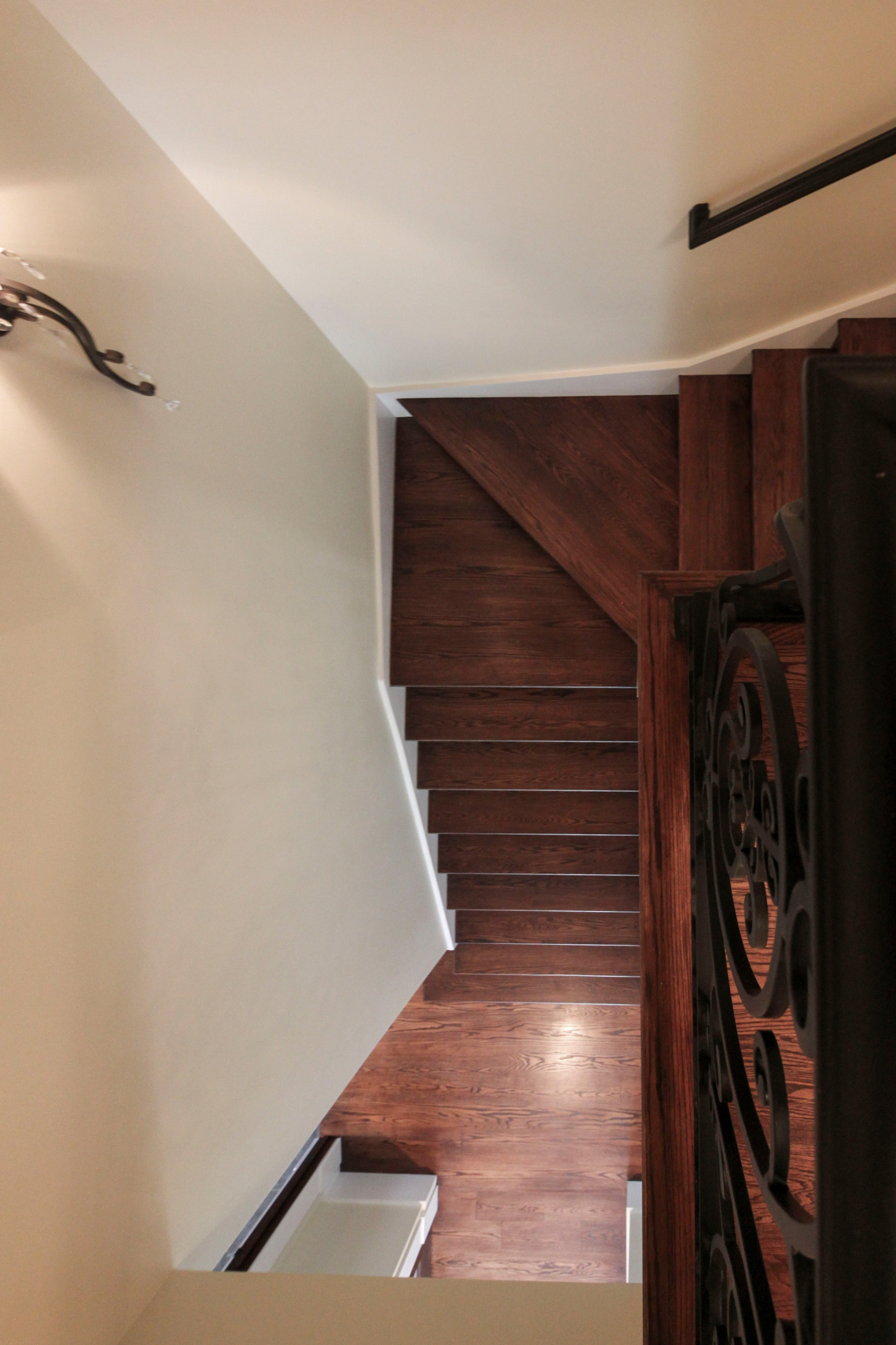 76_Striking Traditional Staircase in French Provincial Home, Potomac MD 20854
