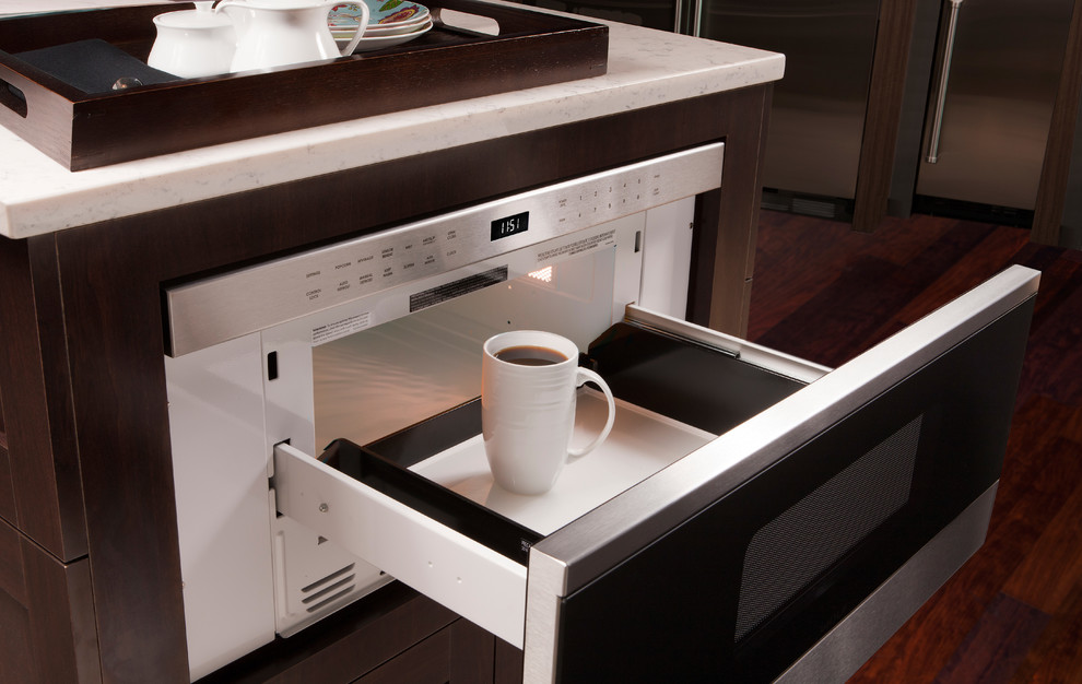 Wolf 30 Transitional Drawer Microwave Stainless Steel Md30te