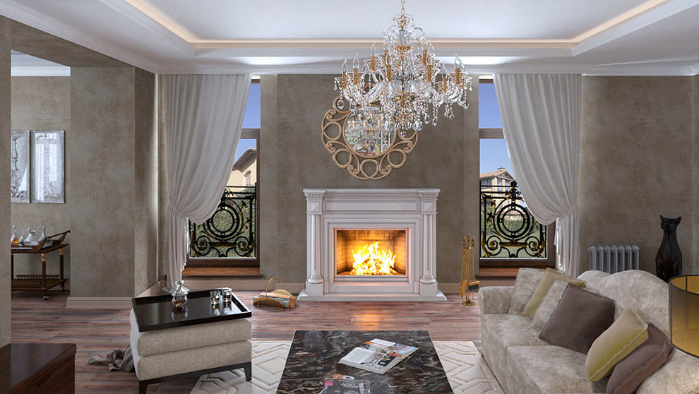 Дизайн-проект интерьера таунхауса в КП "Маленькая Италия"