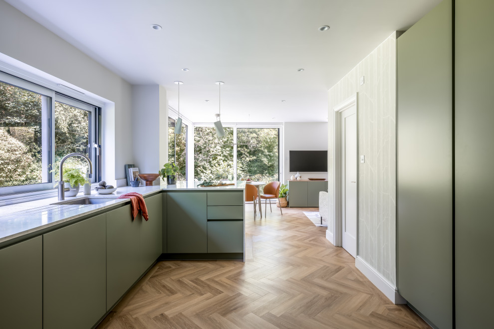 Kitchen dining room - Contemporary - Kitchen - Hertfordshire - by ...