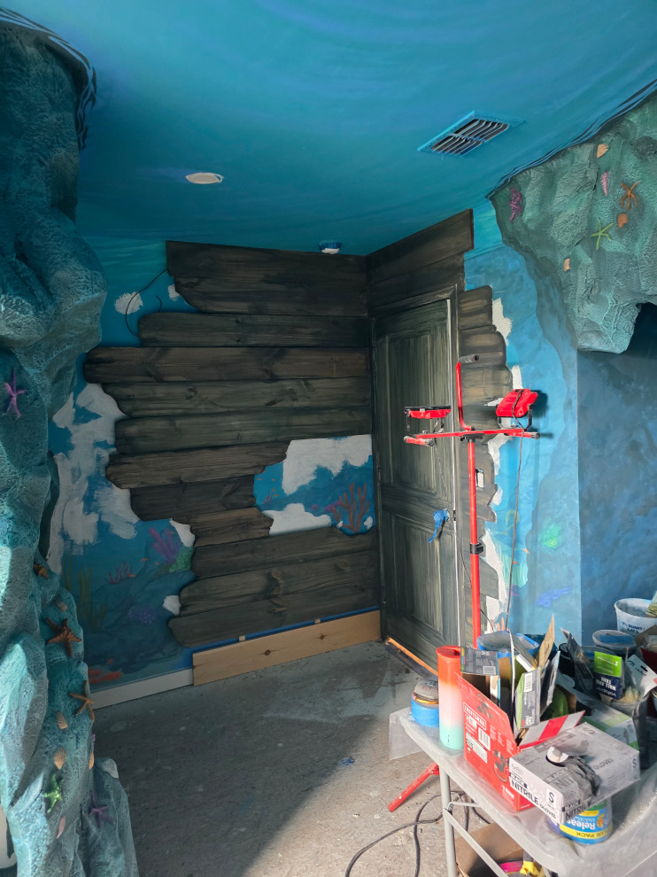 Aquatic Themed Room Transformation
