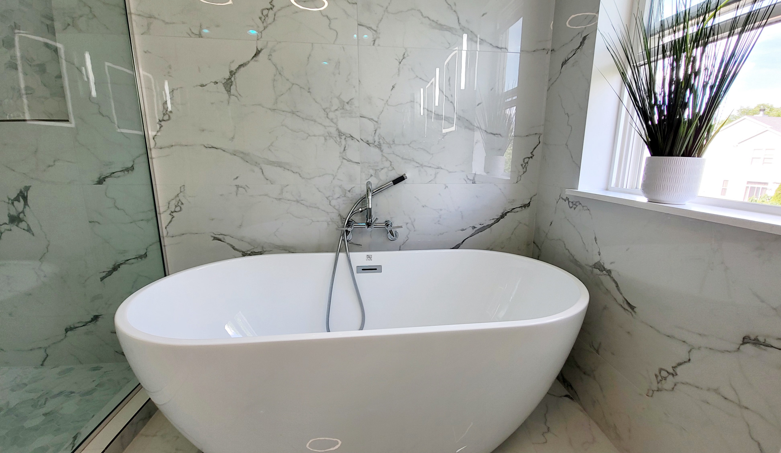 Modern Main Bathroom amazing transformation