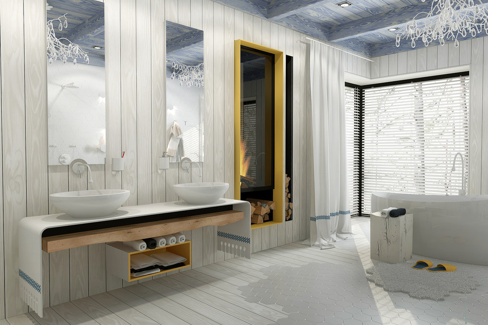 В зимнем лесу...