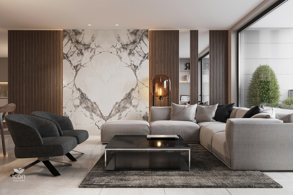 Стилистическая концепция интерьеров коливинга Люксембург