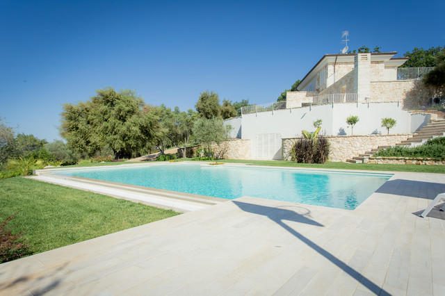 Piscina in marmo pools