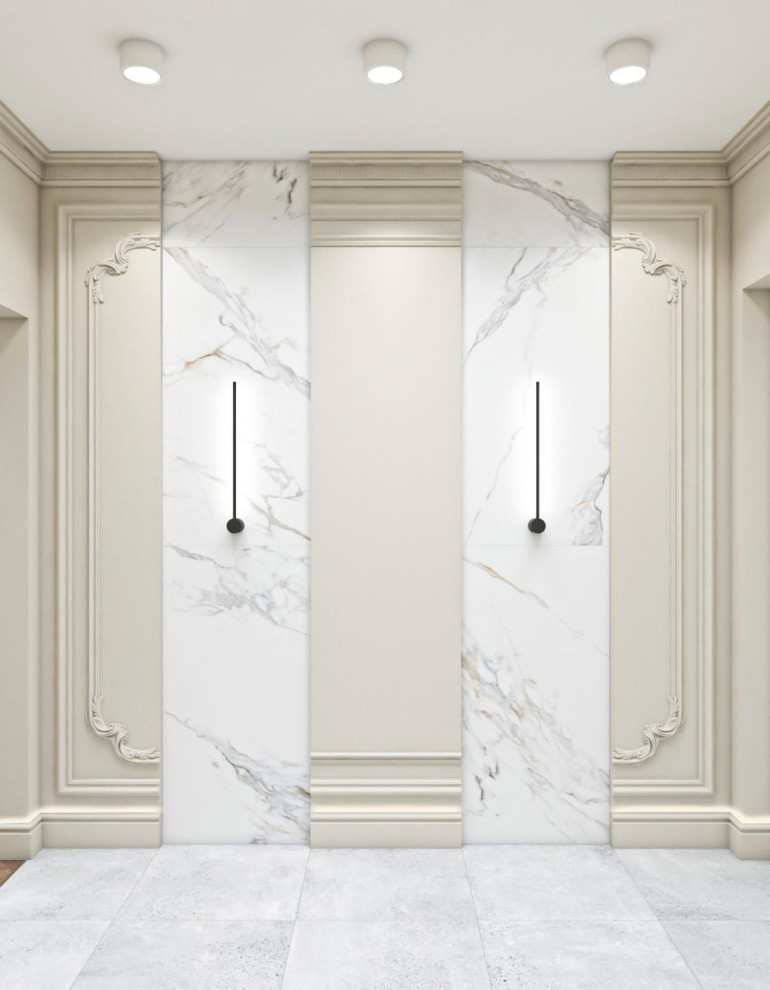 Просторная квартира с гостевой в классическом стиле