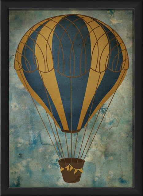 Hot Air Balloon 6 Print - Contemporary - Prints And Posters - by The