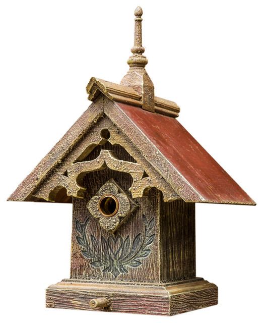 Gothic Barnwood Birdhouse Rustic Birdhouses by Barns Into Birdhouses
