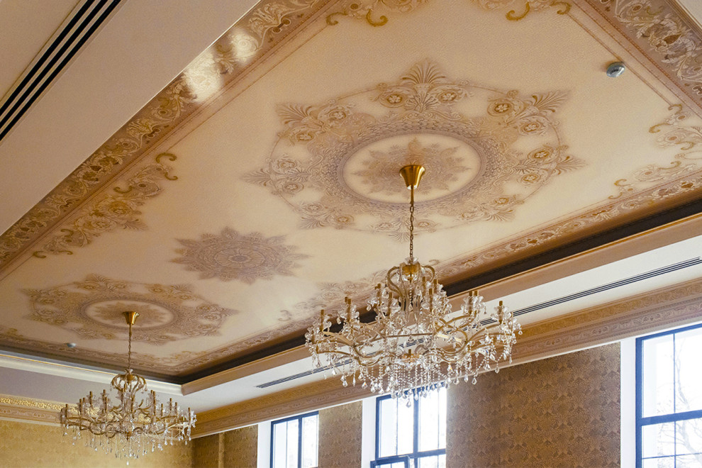 Оформление потолков в Алматинской Епархии Русской Православной Церкви