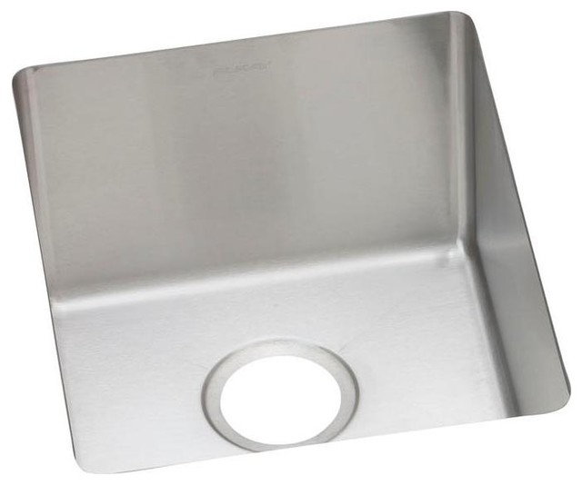 Elkay Crosstown 16 Gauge Stainless Steel 1 Bowl Undermount Sink Polished Satin - Elkay Crosstown Stainless Steel Single Bowl Undermount Sink Elkay Crosstown 16 Gauge Stainless Steel 1 Bowl Undermount Sink Polished Satin - Elkay Crosstown Stainless Steel Single Bowl Undermount Sink