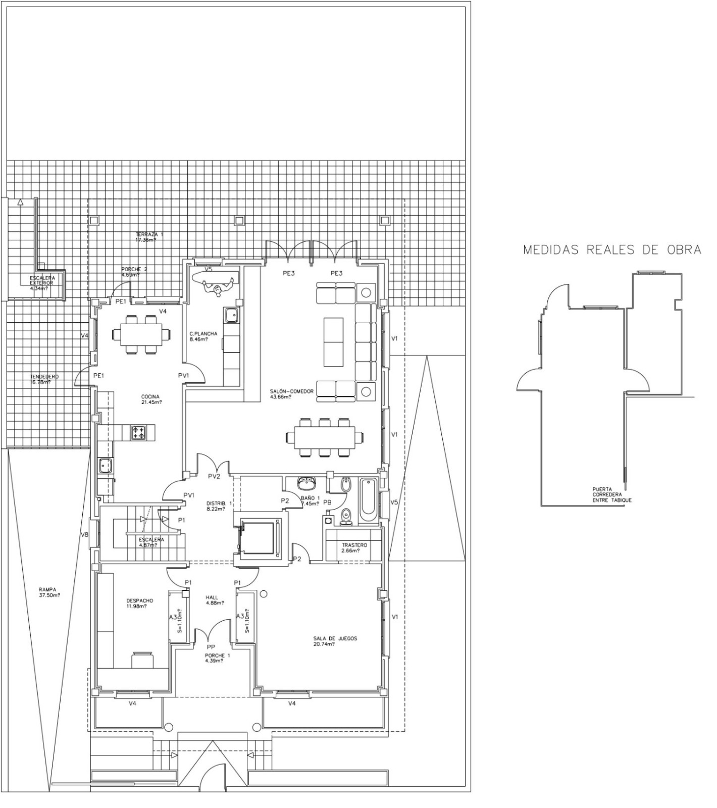 Vivienda unifamiliar 593,56 metros cuadrados