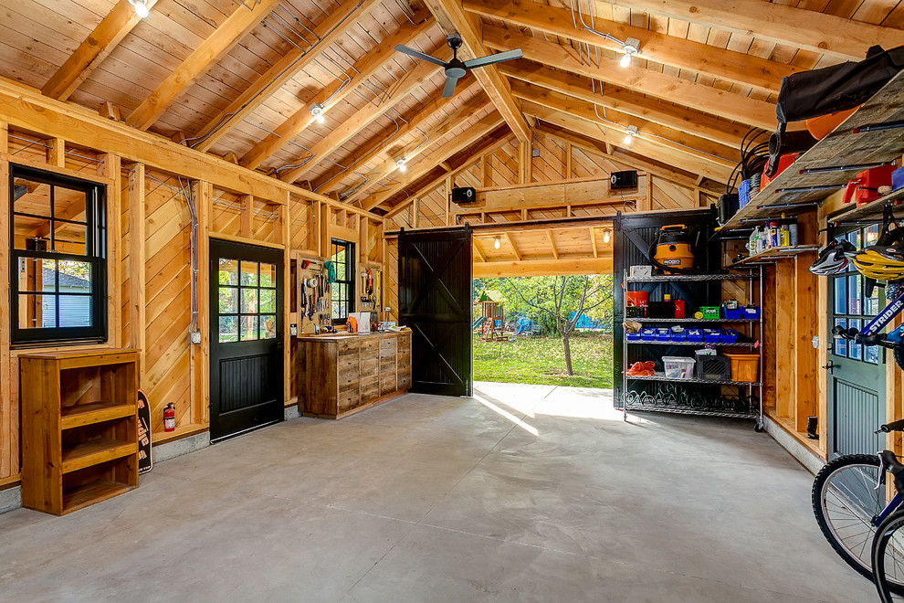 This is an example of a large country garden shed in Boise.