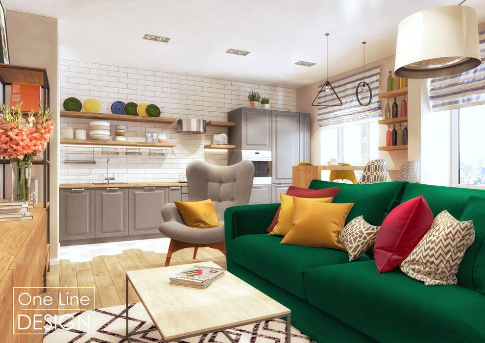 Яркий интерьер для молодой девушки